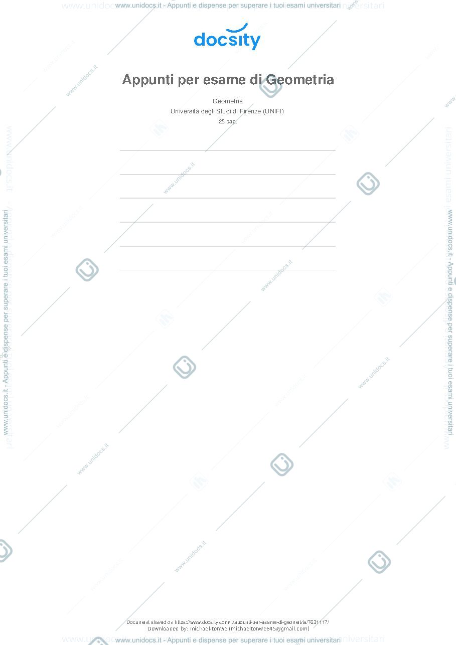 Anteprima pagina 1 — Formulario - per esame