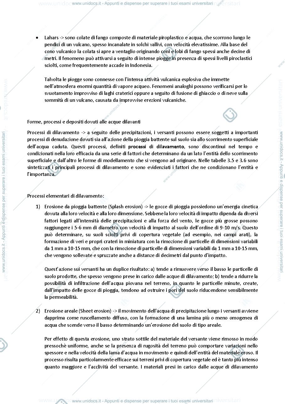 Anteprima pagina 1 — Geomorfologia