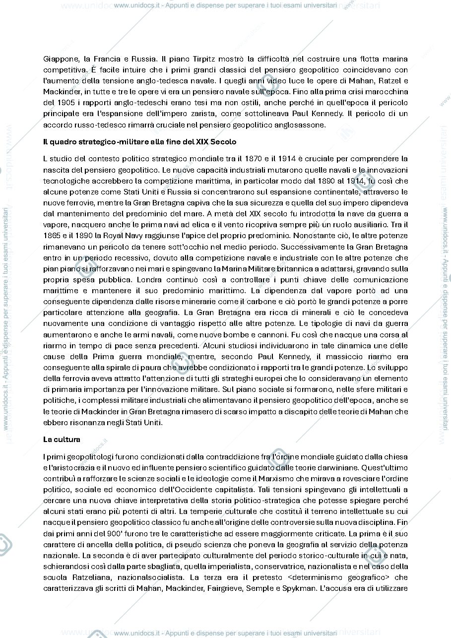 Anteprima pagina 2 — La geopolitica anglosassone