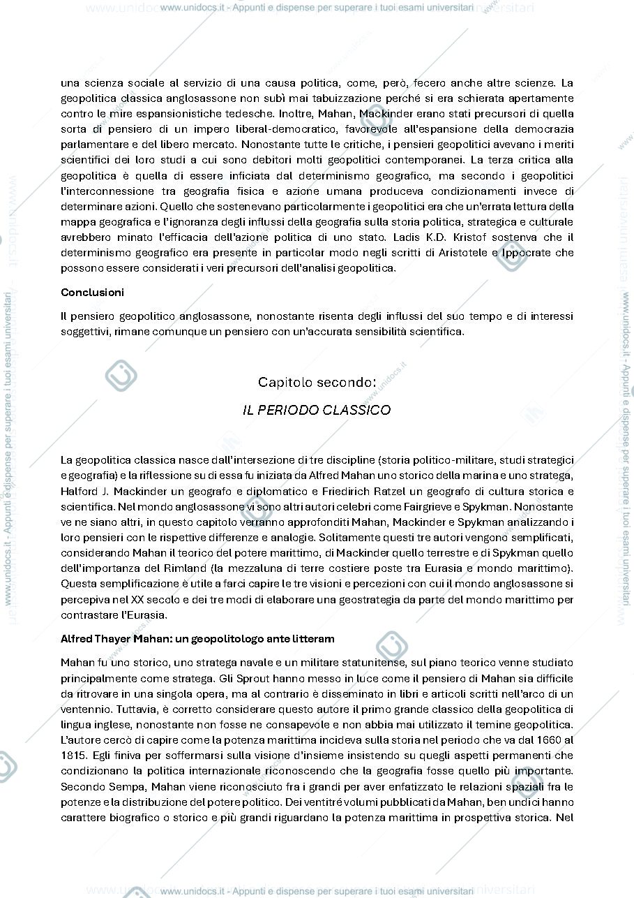 Anteprima pagina 3 — La geopolitica anglosassone