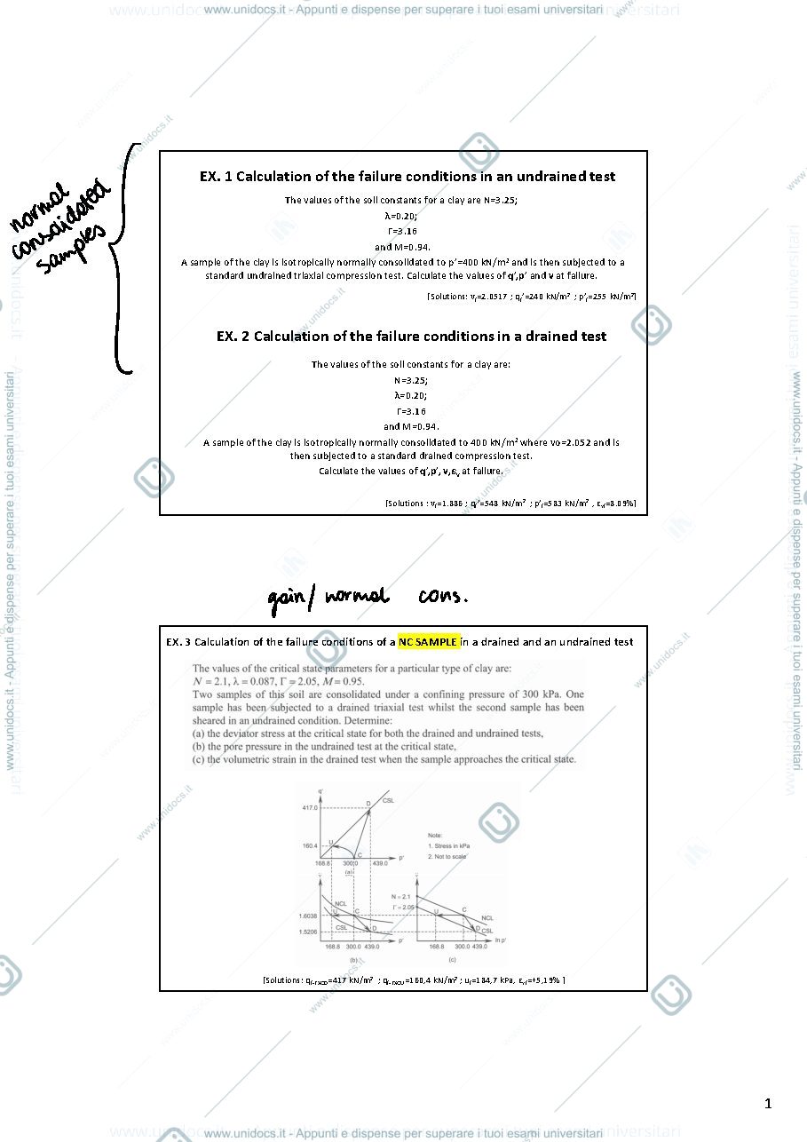 Anteprima pagina 1 — GEOTECH EXAM