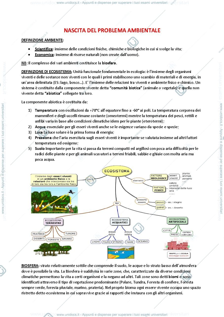 Anteprima pagina 1 — Gestione ambientale 