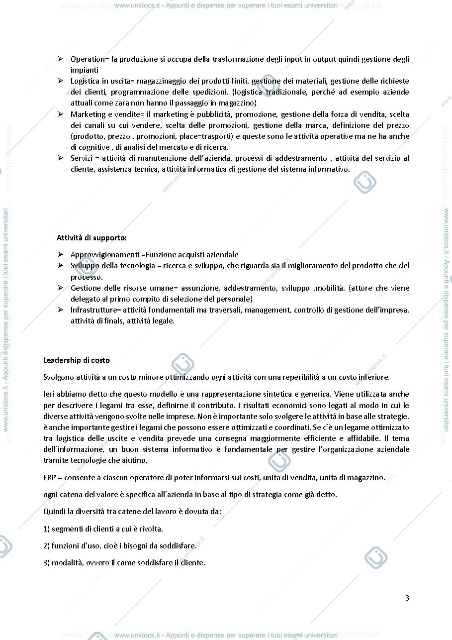 Anteprima pagina 3 — appunti gestione aziendale 