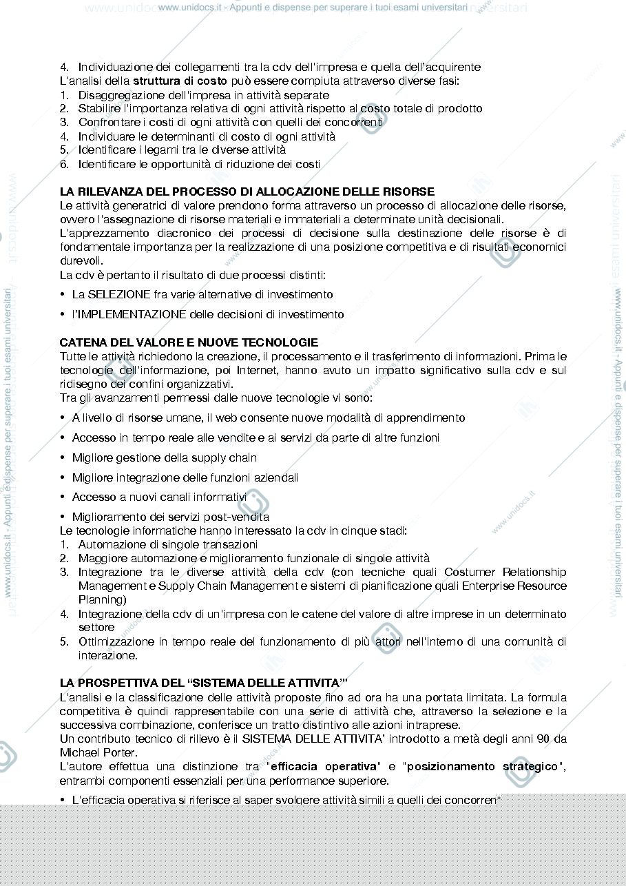 Anteprima pagina 4 — Riassunto Gestione Aziendale