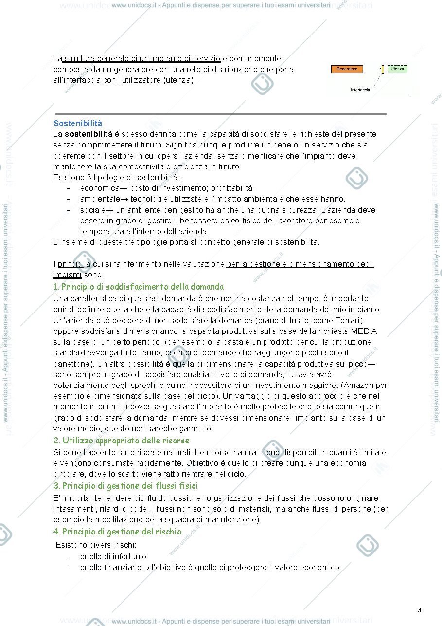 Anteprima pagina 3 — Gestione degli Impianti industriali Dispensa