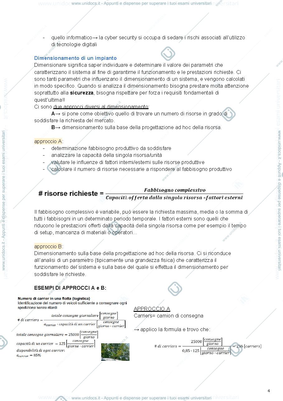 Anteprima pagina 4 — Gestione degli Impianti industriali Dispensa