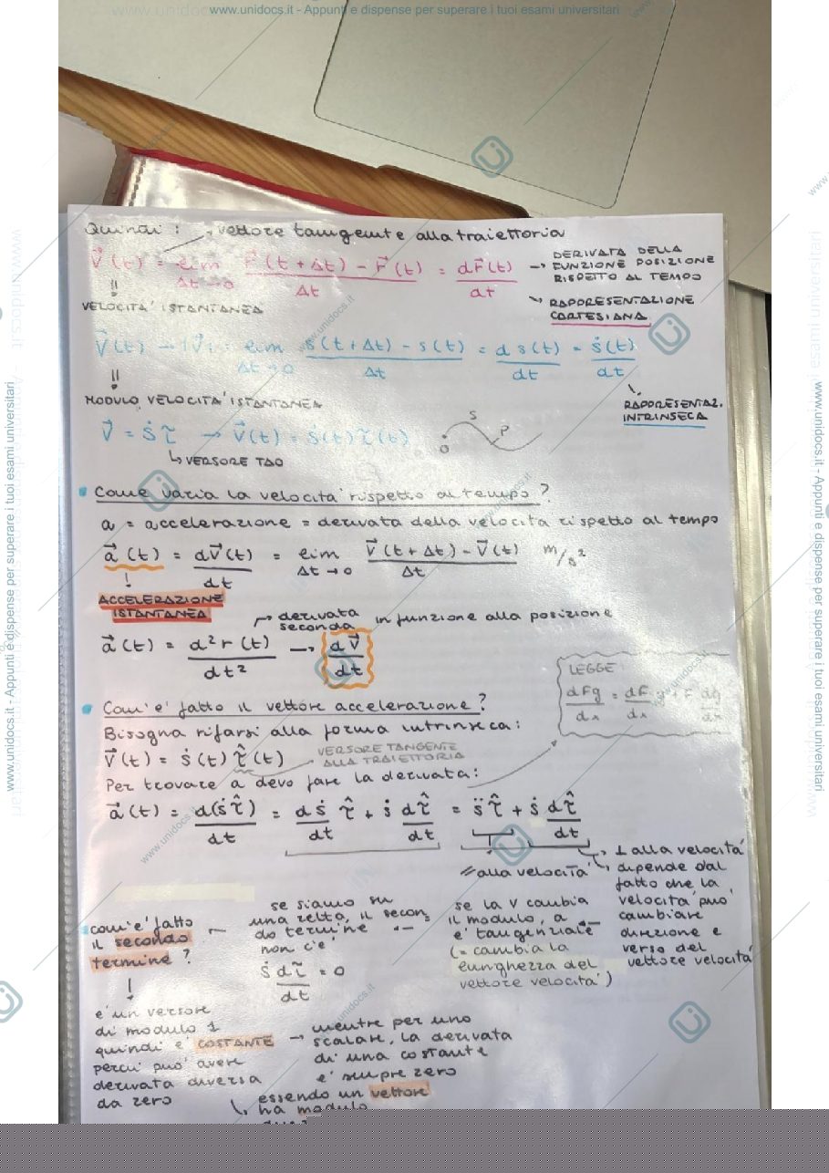 Anteprima pagina 1 — fisica 1 