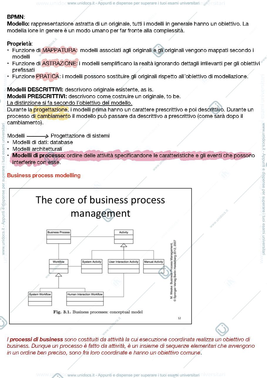 Anteprima pagina 1 — Gestione dei Processi industriali 