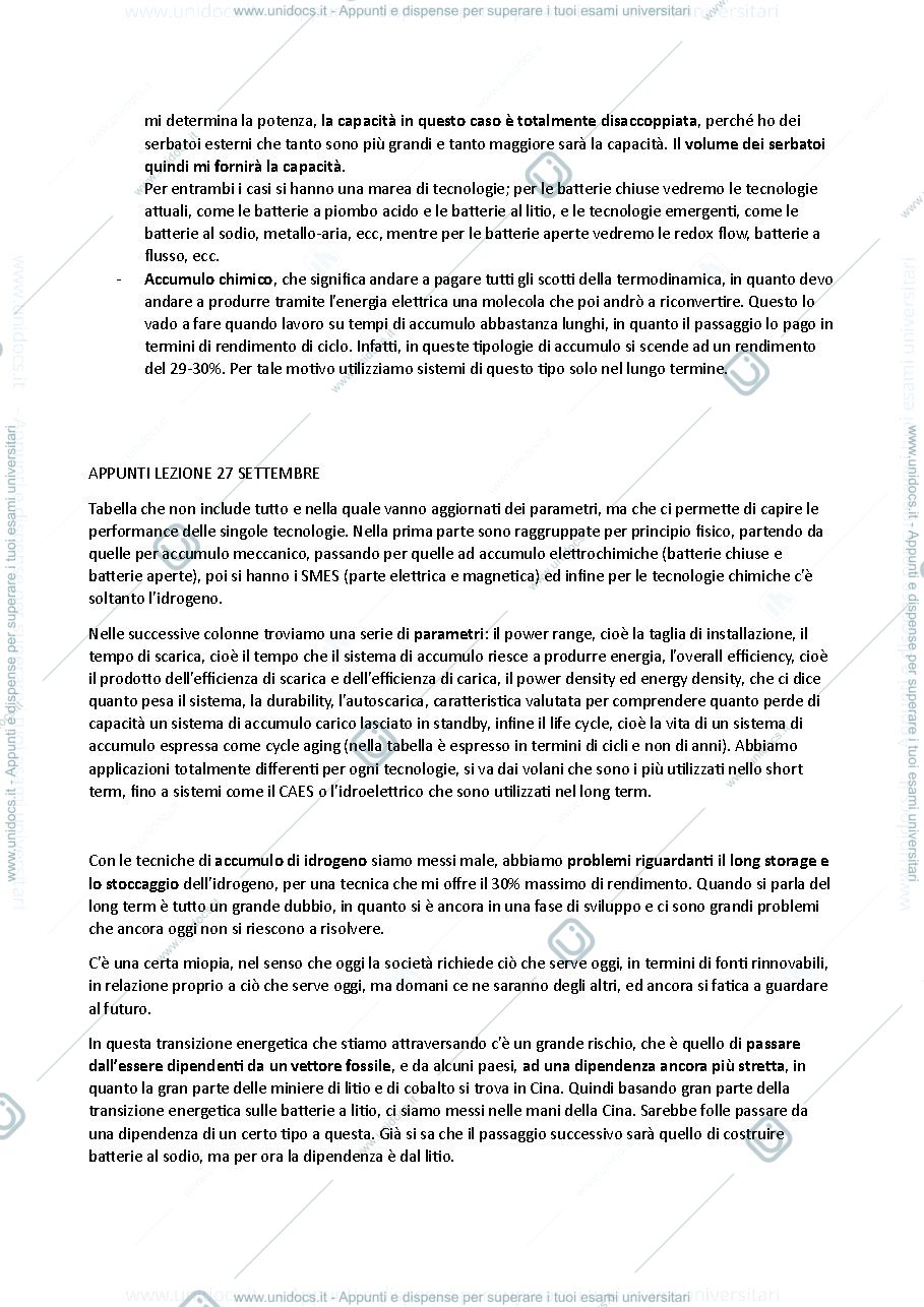 Anteprima pagina 2 — Appunti Gestione dei sistemi energetici, Linda Barelli