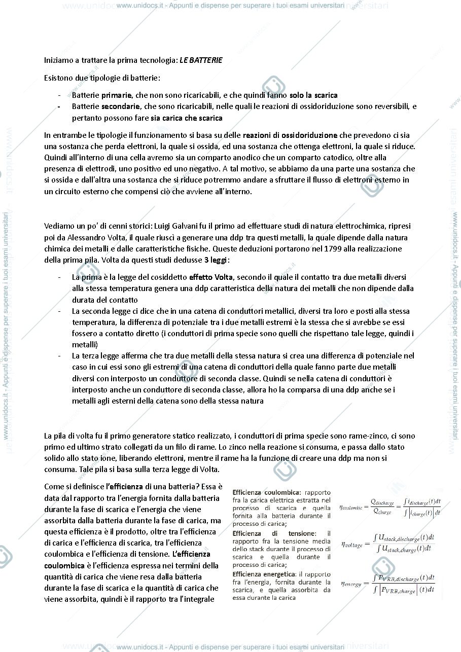 Anteprima pagina 3 — Appunti Gestione dei sistemi energetici, Linda Barelli