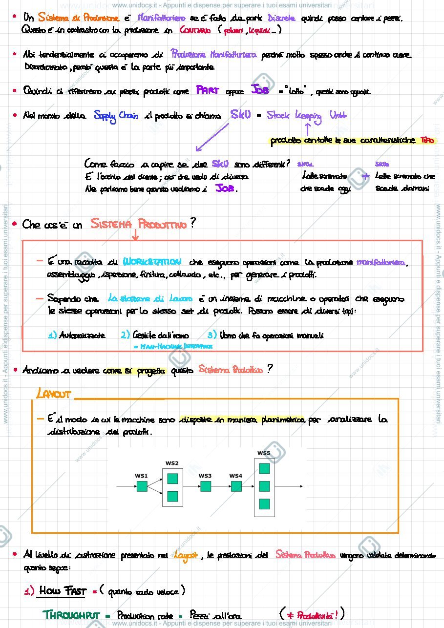 Anteprima pagina 4 — Gestione sistemi logistici produttivi