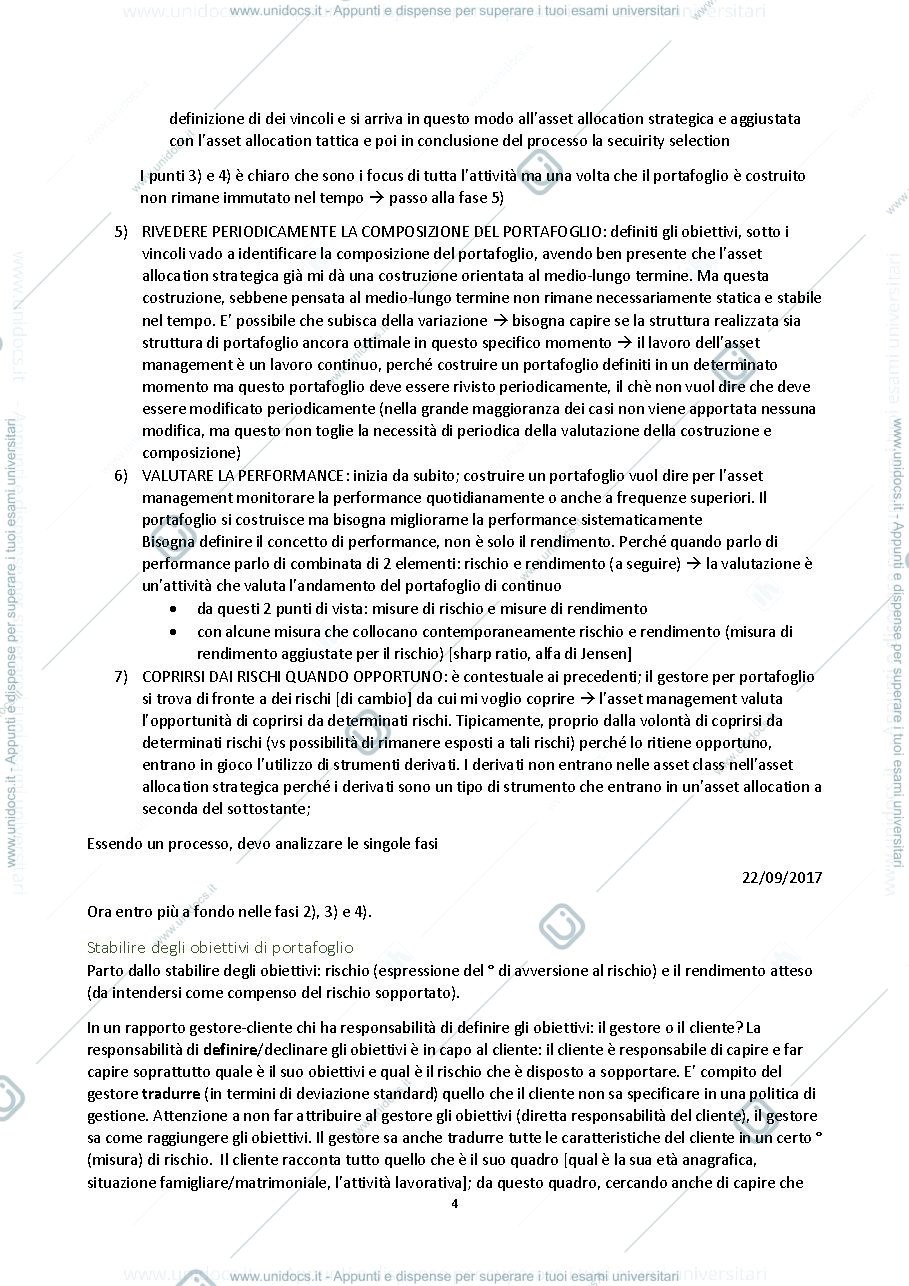Anteprima pagina 4 — Appunti completi