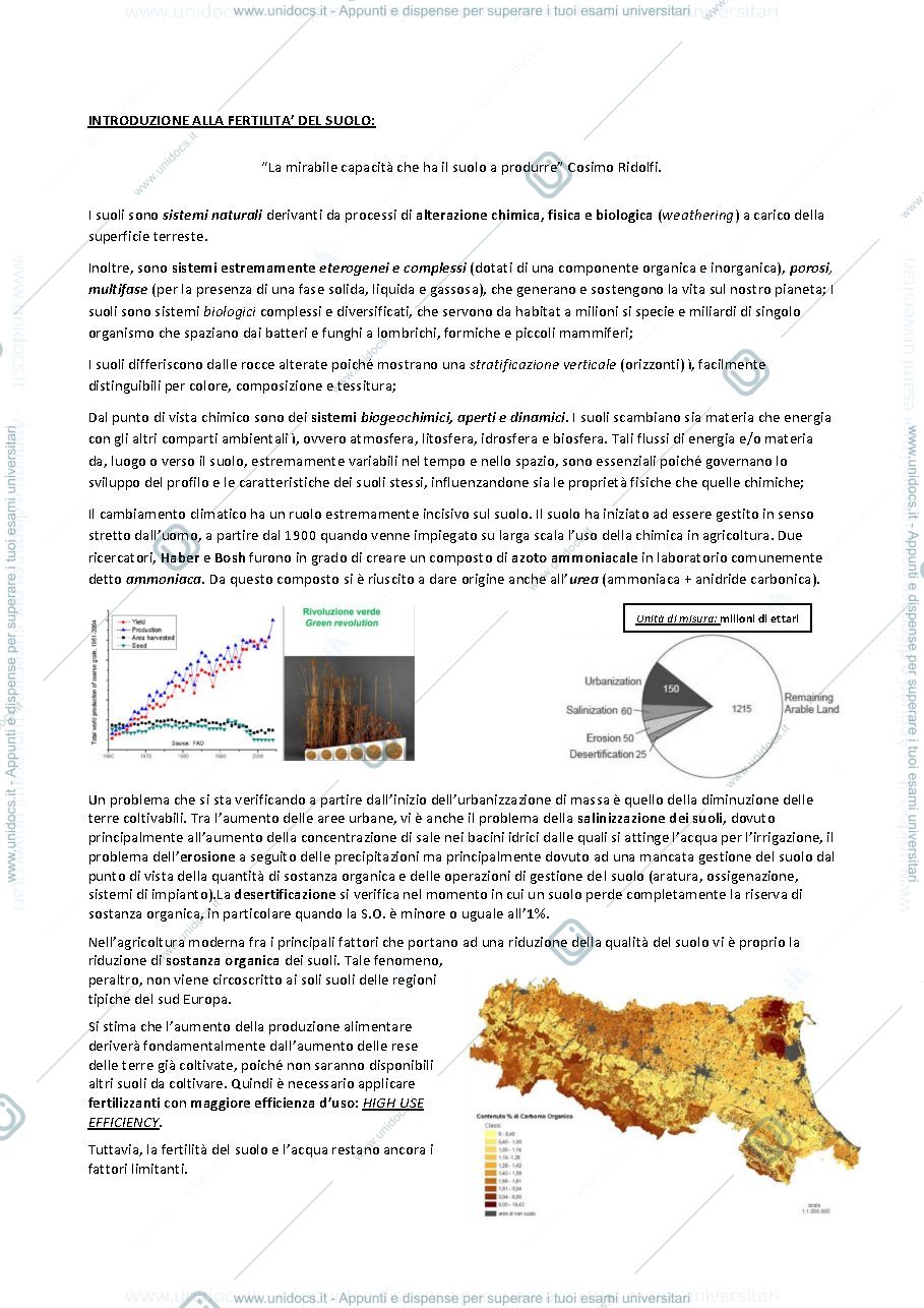 Anteprima pagina 2 — GESTIONE E FERTILITA' DEL SUOLO