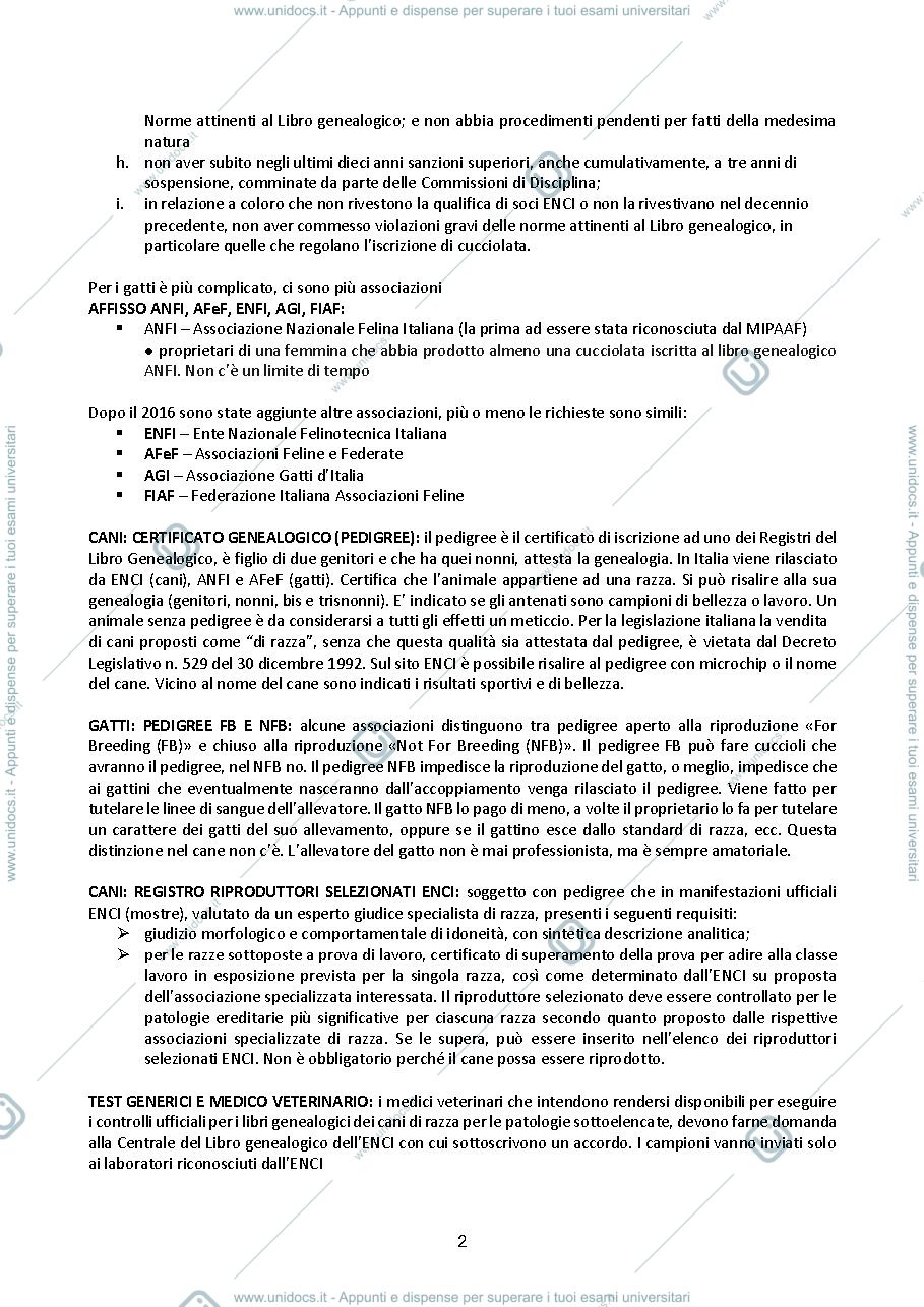 Anteprima pagina 2 — Gestione dell'allevamento degli animali da compagnia e del cavallo (2026)