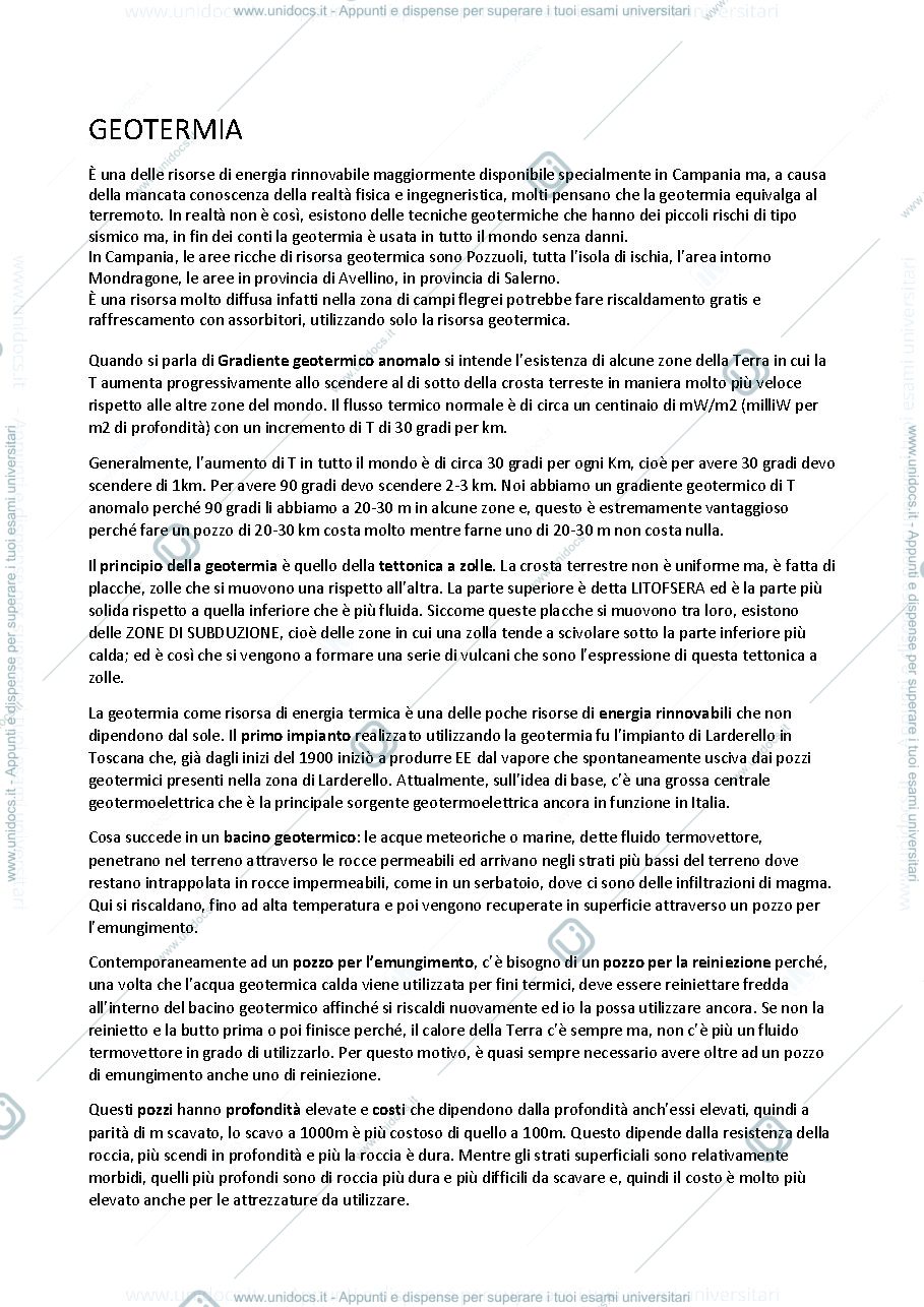Anteprima pagina 1 — Geotermia