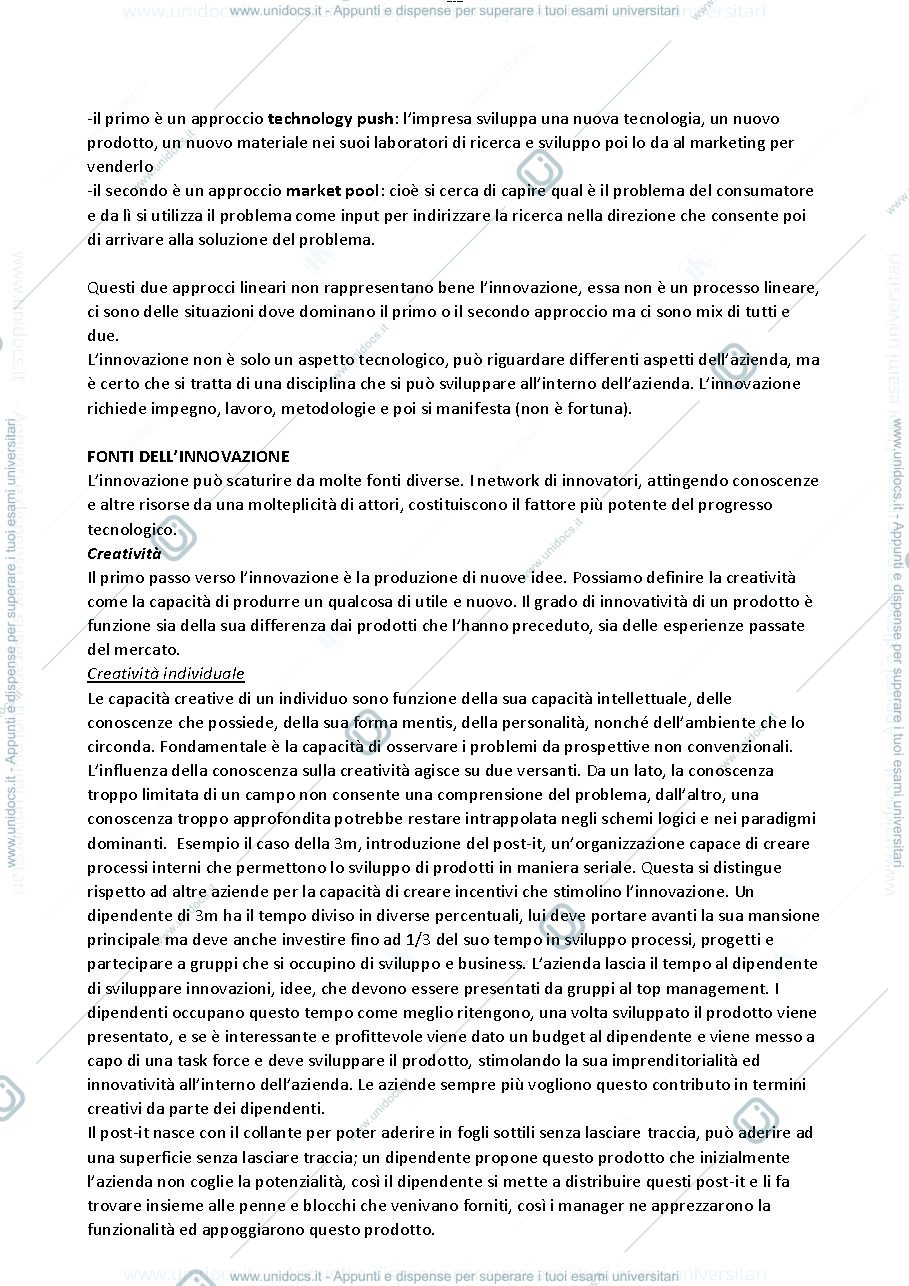 Anteprima pagina 2 — Gestione dell'innovazione 