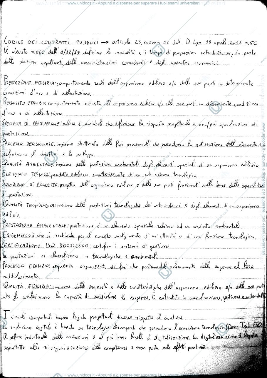 Anteprima pagina 1 — Gestione del Progetto - Prof. Maria Antonietta Esposito