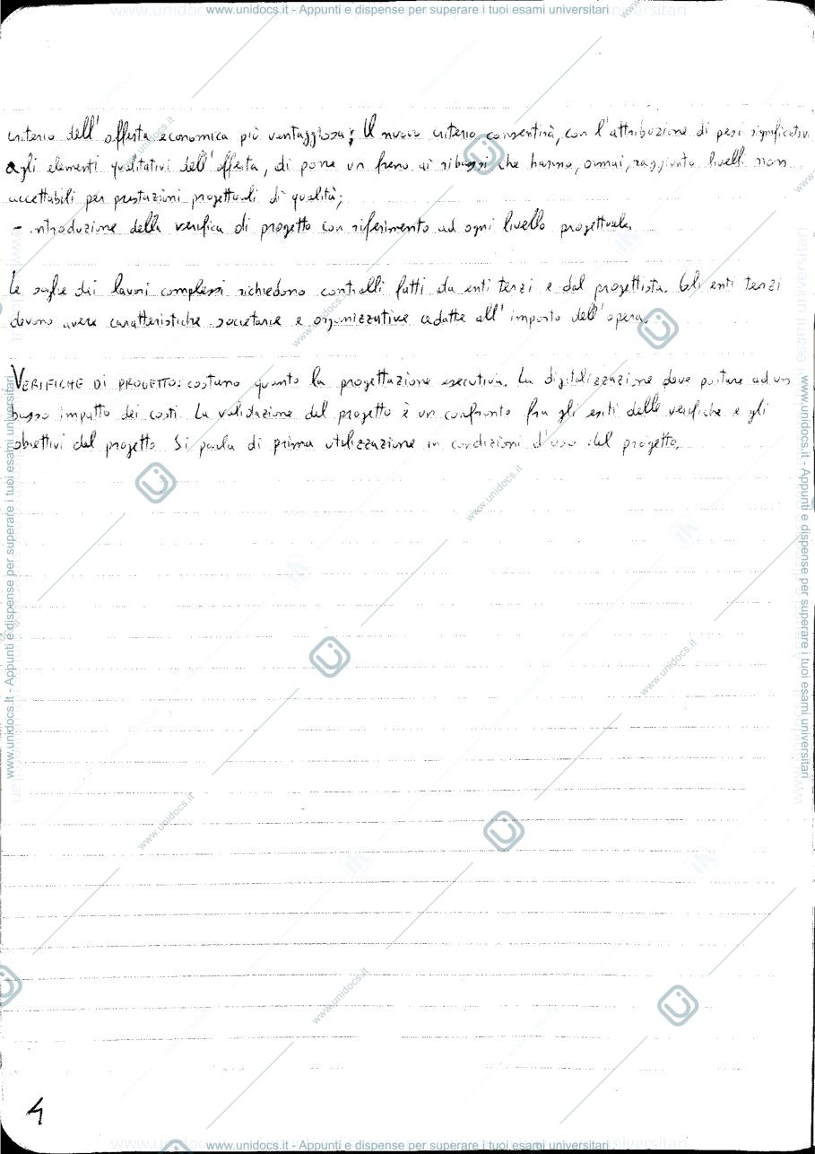 Anteprima pagina 4 — Gestione del Progetto - Prof. Maria Antonietta Esposito