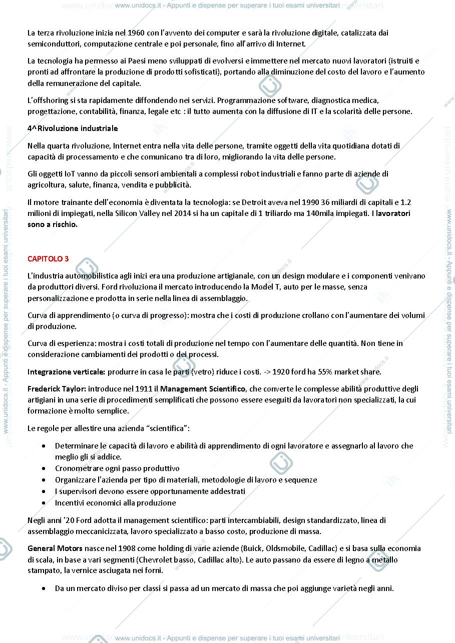 Anteprima pagina 2 — Gestione strategica dell'impresa