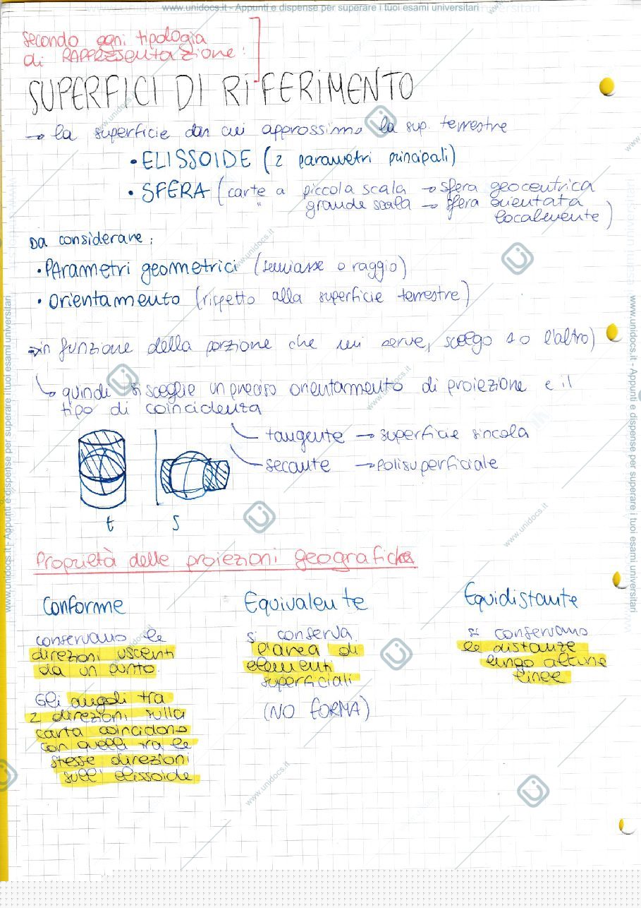 Anteprima pagina 4 — appunti teoria di GIS