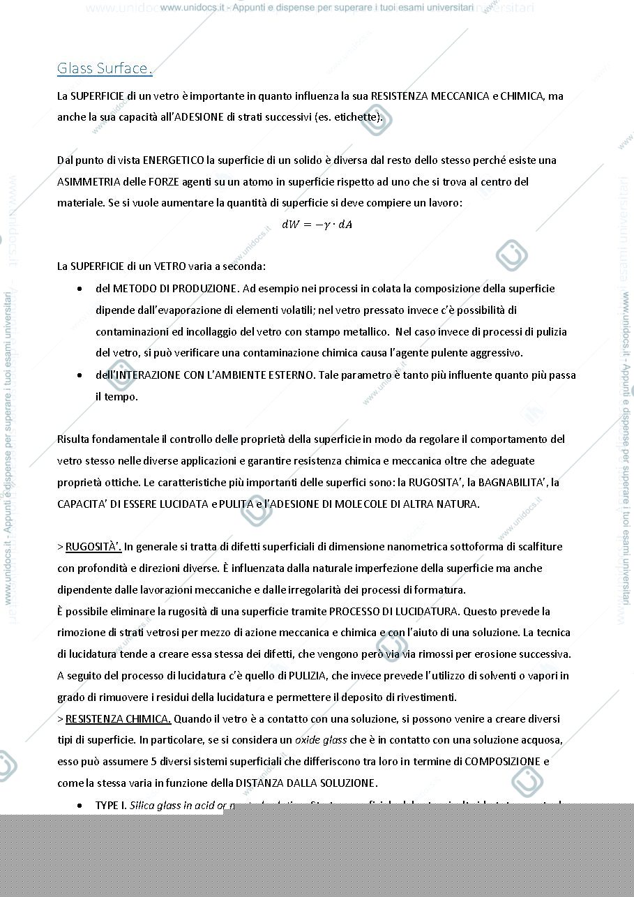 Anteprima pagina 1 — Dispense corso