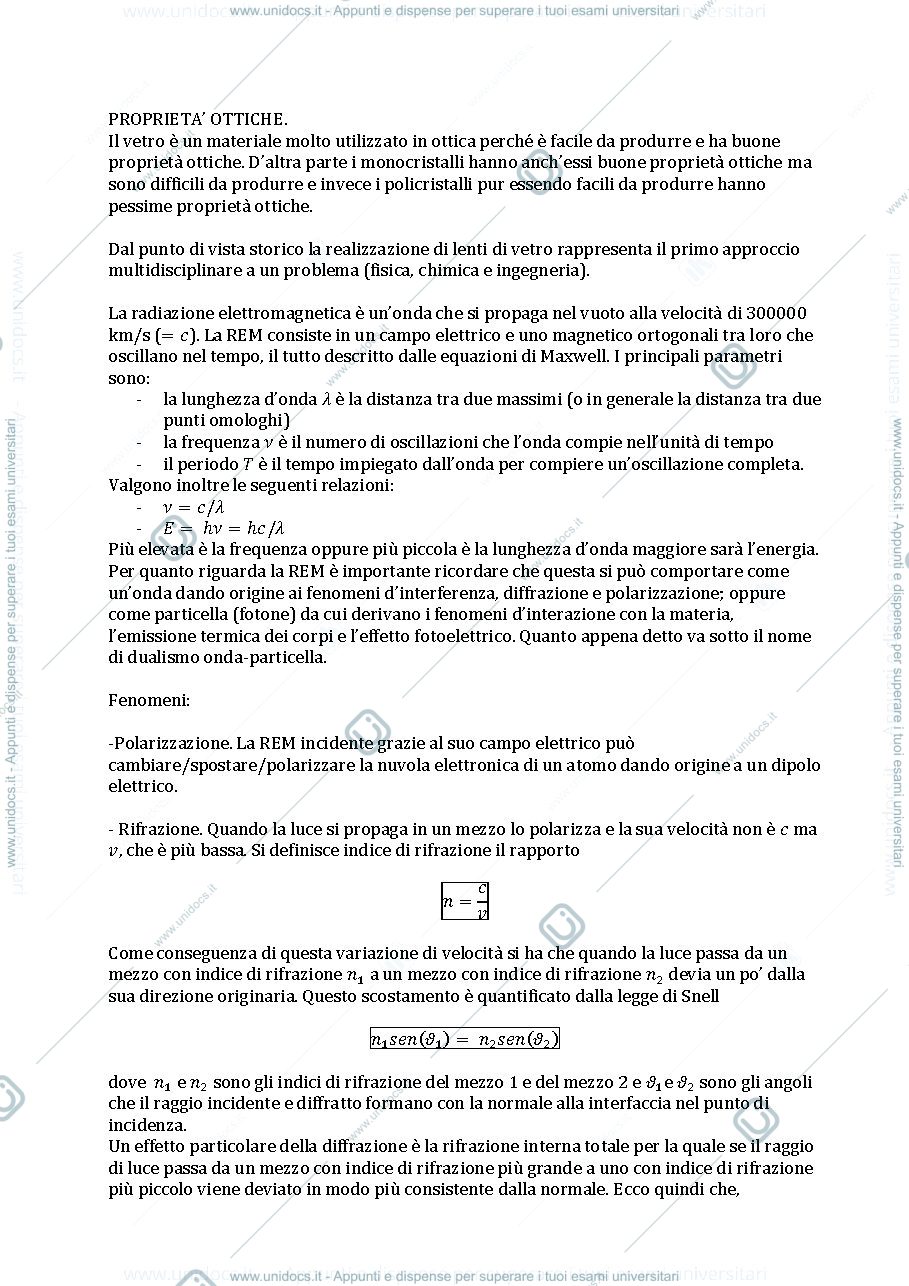 Anteprima pagina 1 — Dispense corso