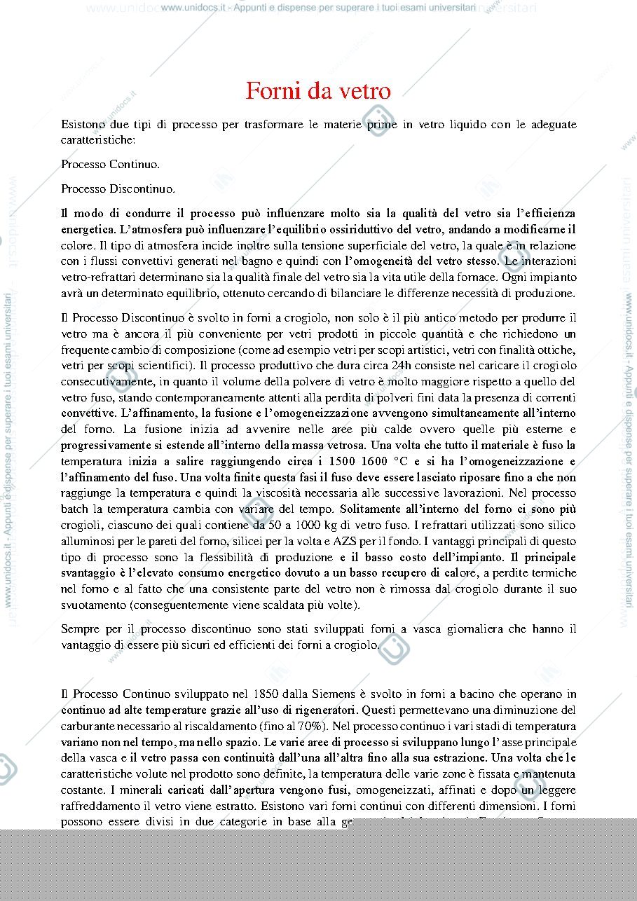 Anteprima pagina 1 — Dispense corso