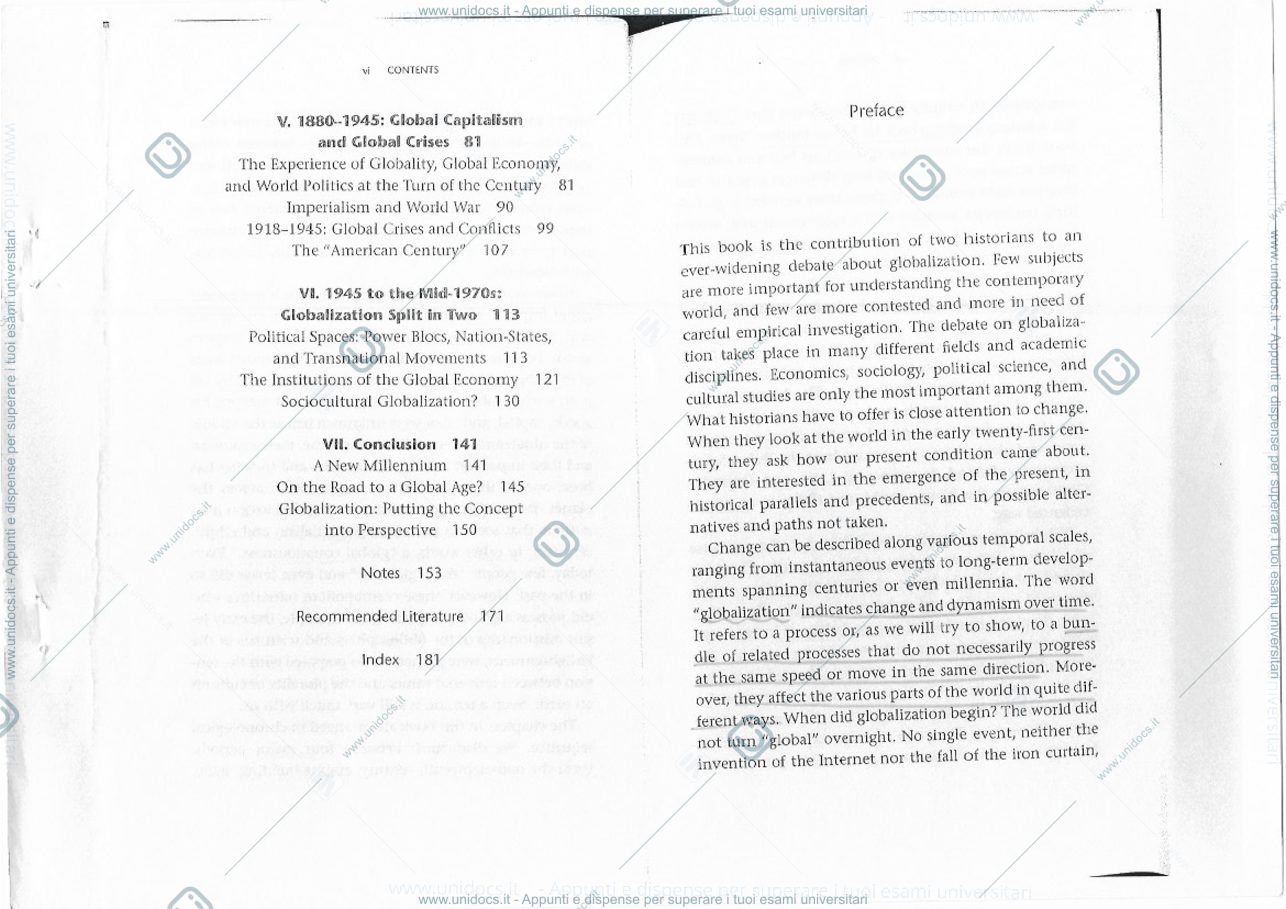 Anteprima pagina 3 — appunti globalization 