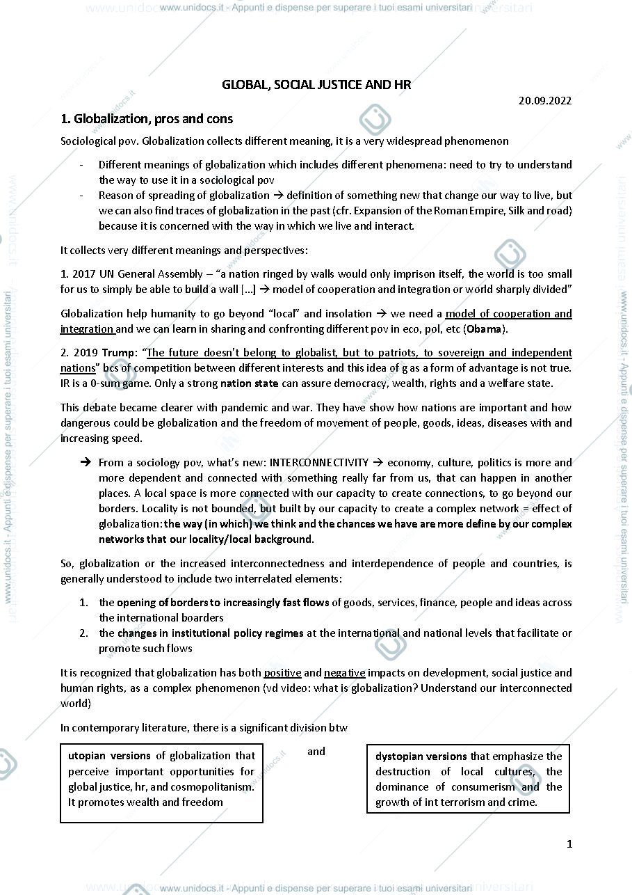 Anteprima pagina 1 — Appunti