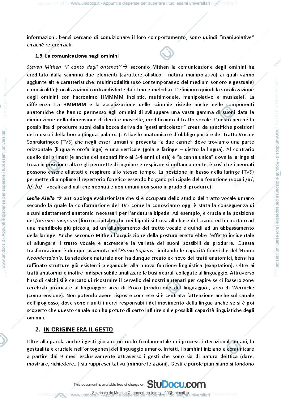 Anteprima pagina 4 — Glottologia e Linguistica, Sorianello