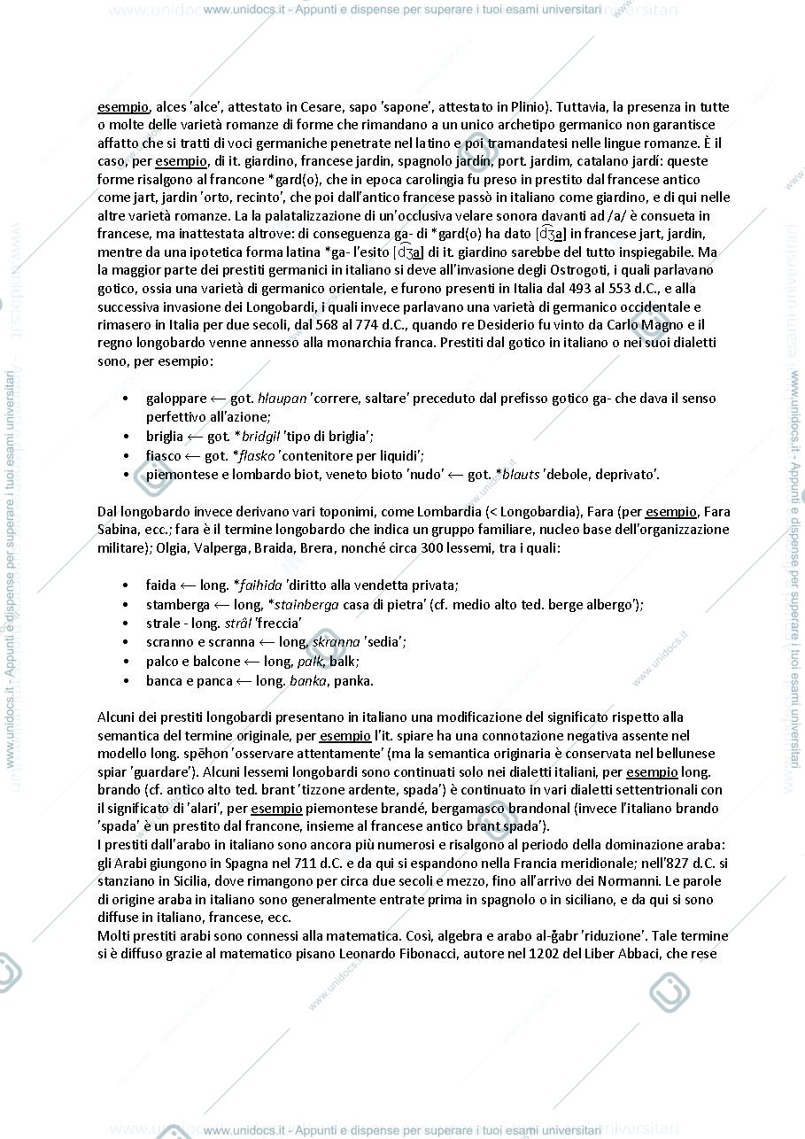 Anteprima pagina 5 — Glottologia - Prof. Keidan