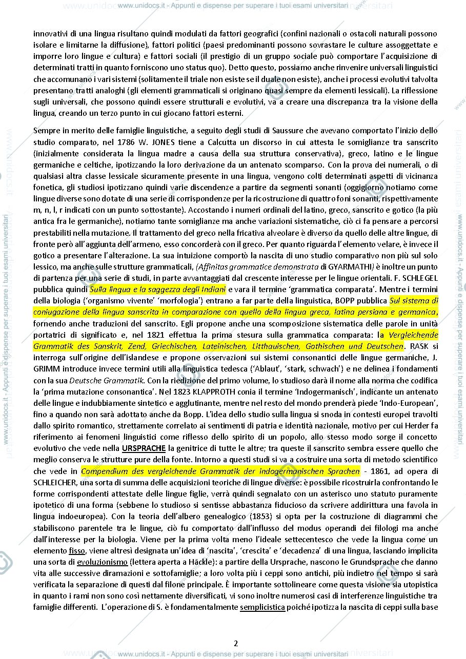 Anteprima pagina 2 — Glottologia