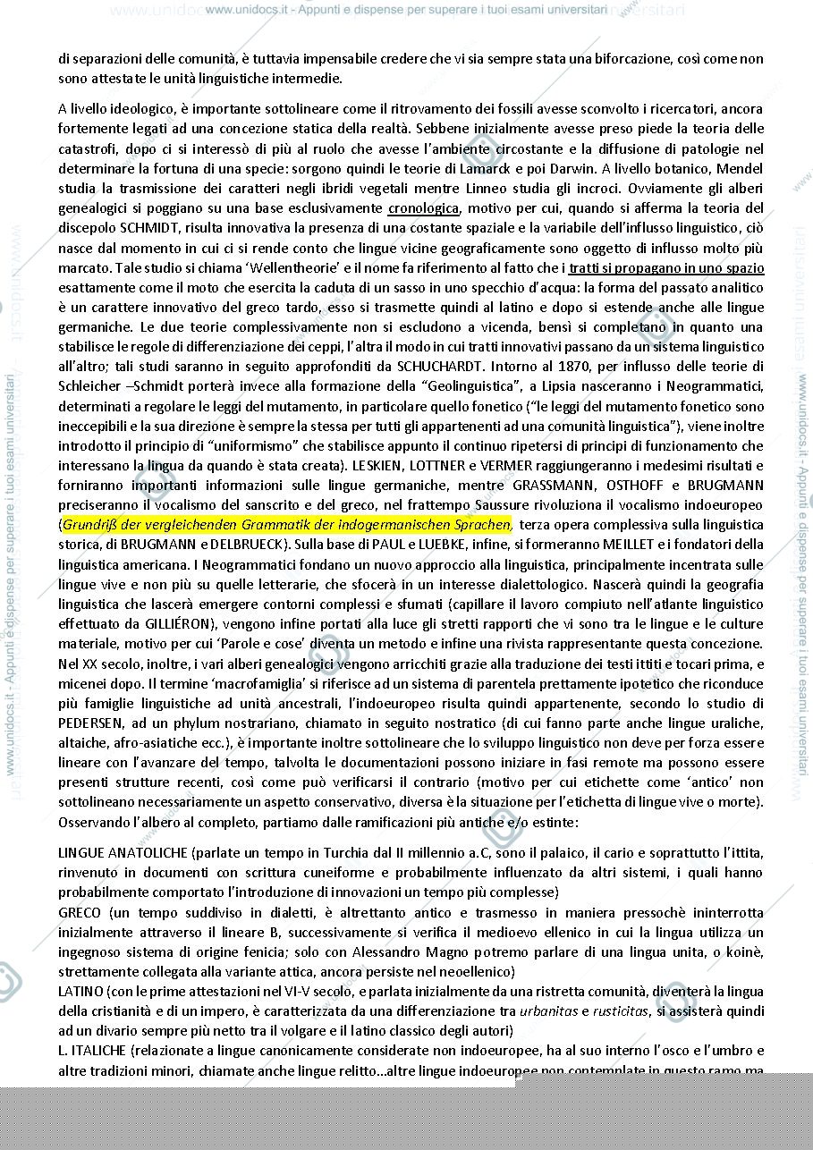 Anteprima pagina 3 — Glottologia