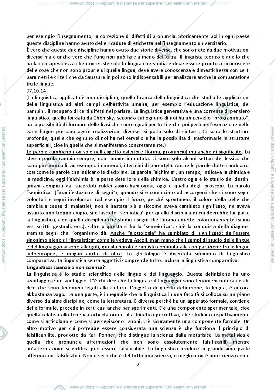 Anteprima pagina 2 — Glottologia Motta