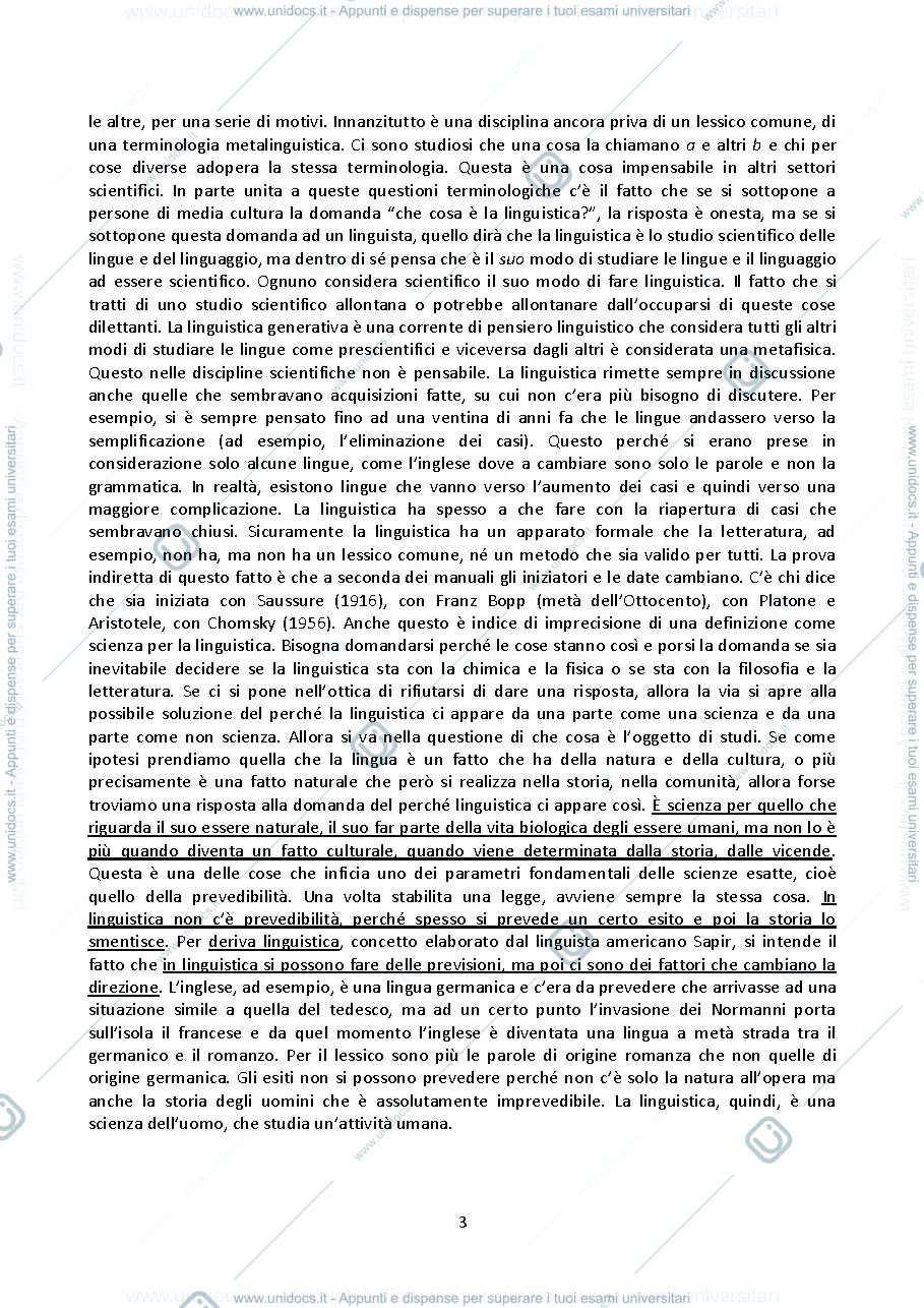 Anteprima pagina 3 — Glottologia Motta