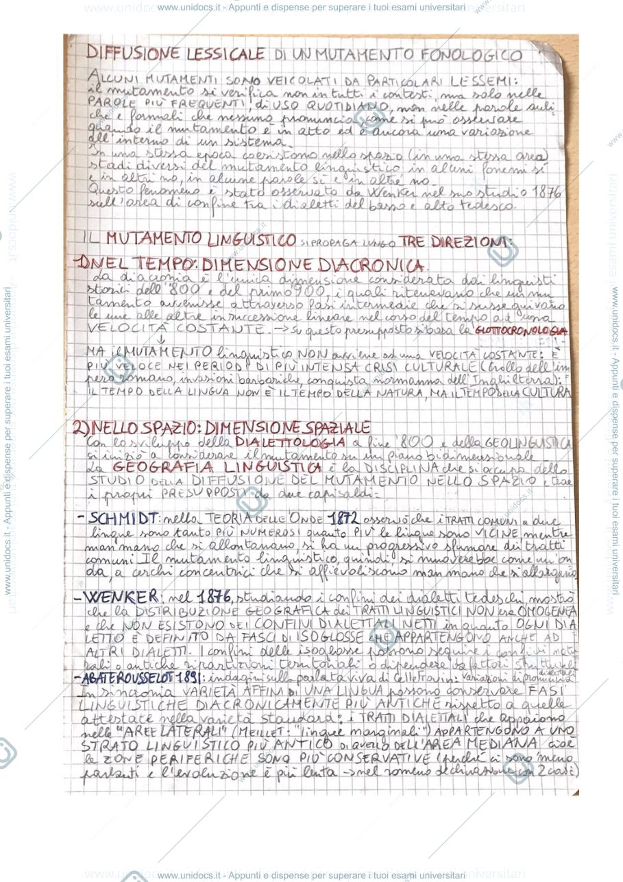 Anteprima pagina 1 — Glottologia Schemi del libro Linguistica Generale e Storica, Volume II, Schemi e mappe concettuali di Glottologia