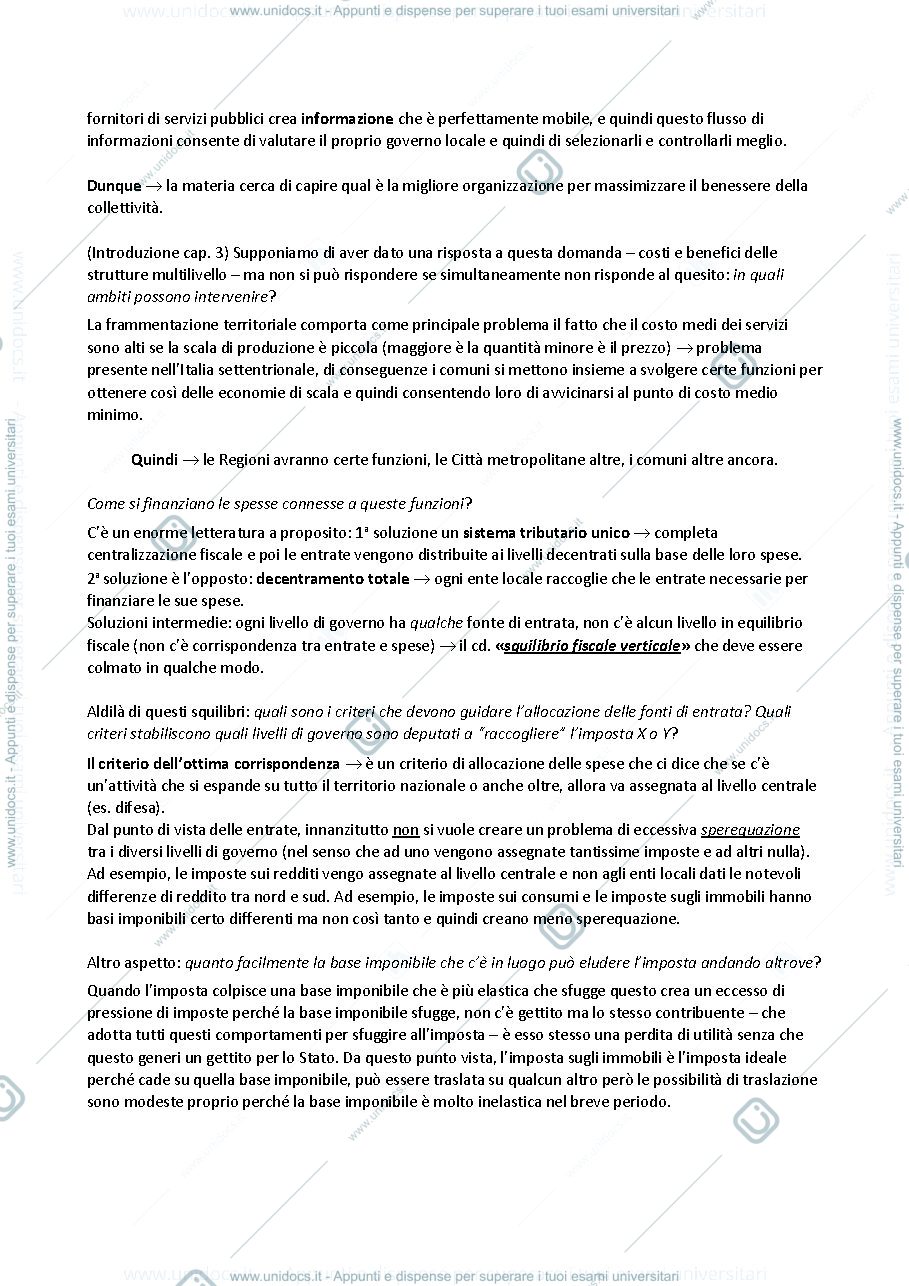 Anteprima pagina 2 — Governo territoriale e federalismo fiscale