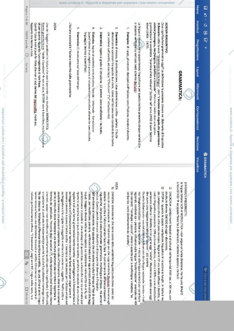 Anteprima pagina 1 — Grammatica italiana