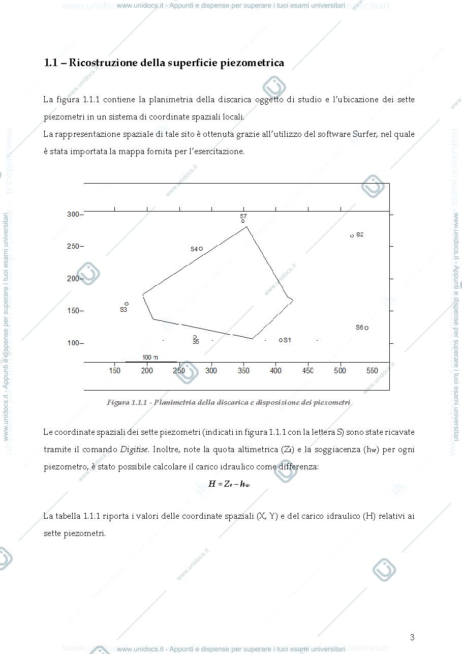 Anteprima pagina 3 — Esercitazione parte 1 acquiferi 