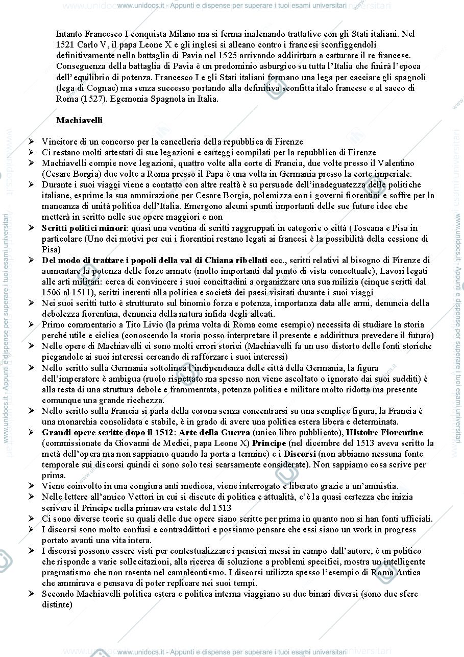 Anteprima pagina 2 — Appunti Guerra e Politica presi in classe