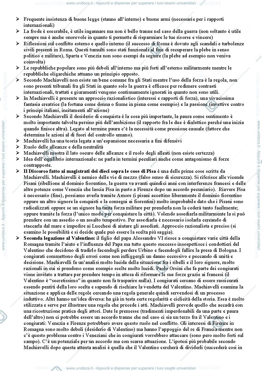 Anteprima pagina 3 — Appunti Guerra e Politica presi in classe