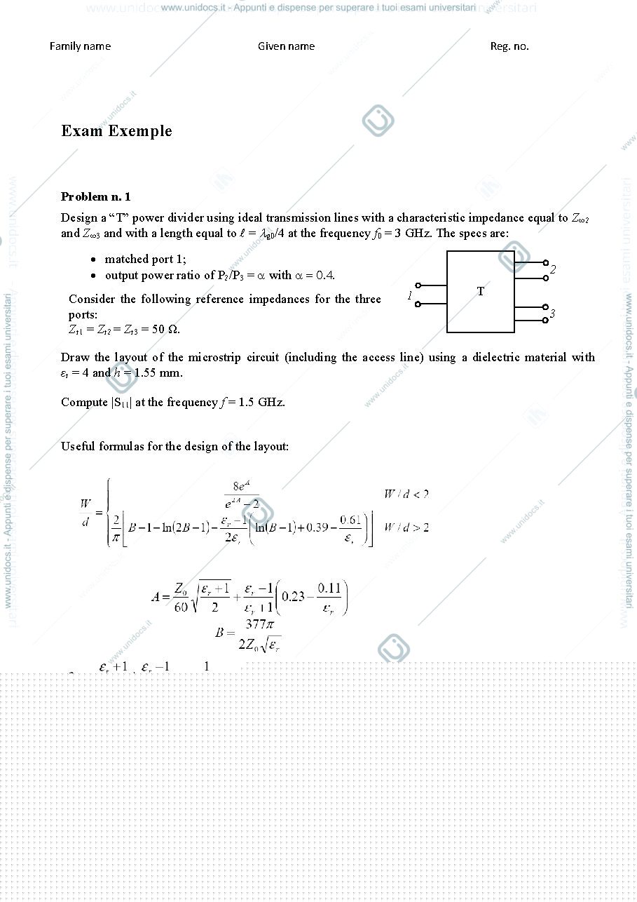 Anteprima pagina 1 — solutions for exam