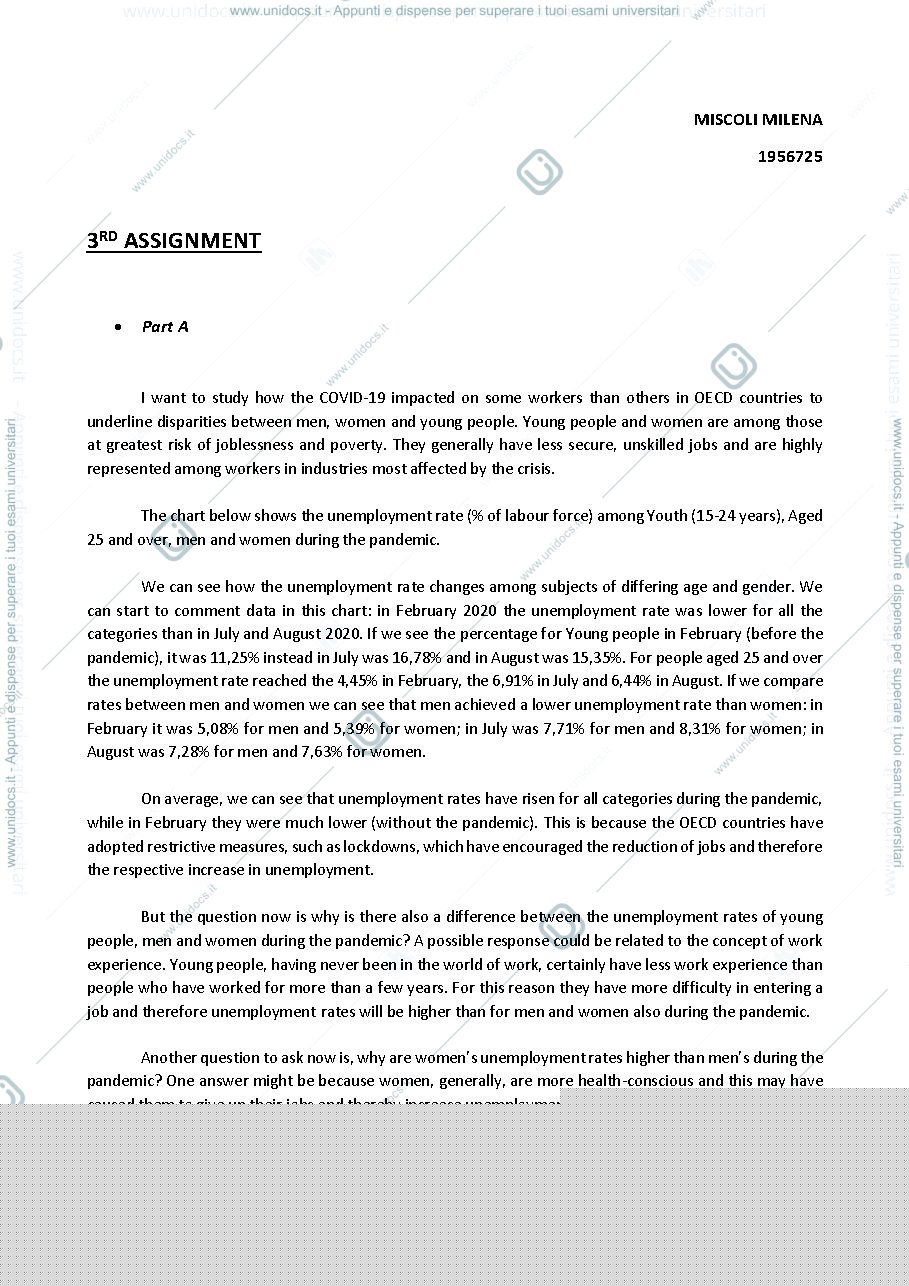 Anteprima pagina 1 — 3rd assignment