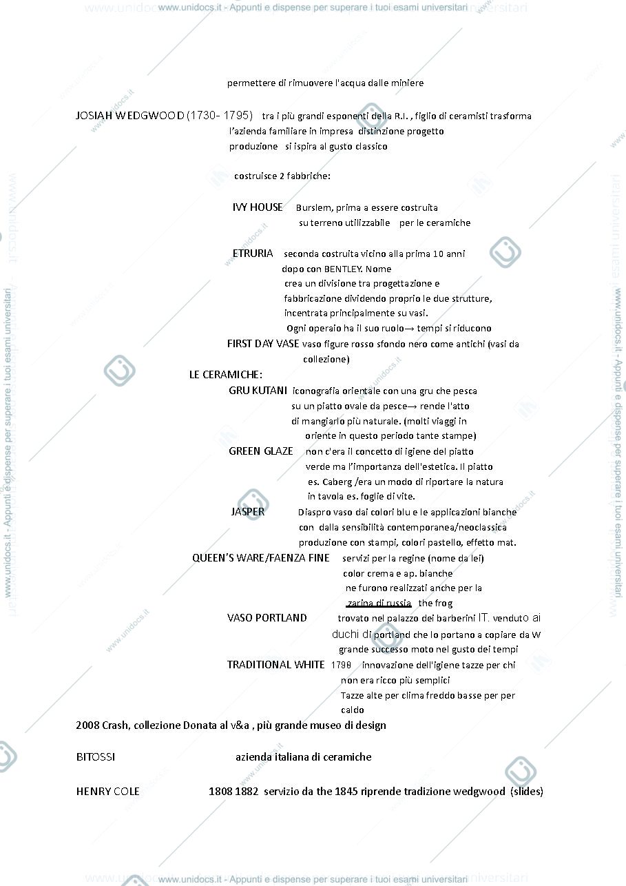 Anteprima pagina 2 — Appunti lezione RIVOLUZIONE INDUSTRIALE E STORICISMI