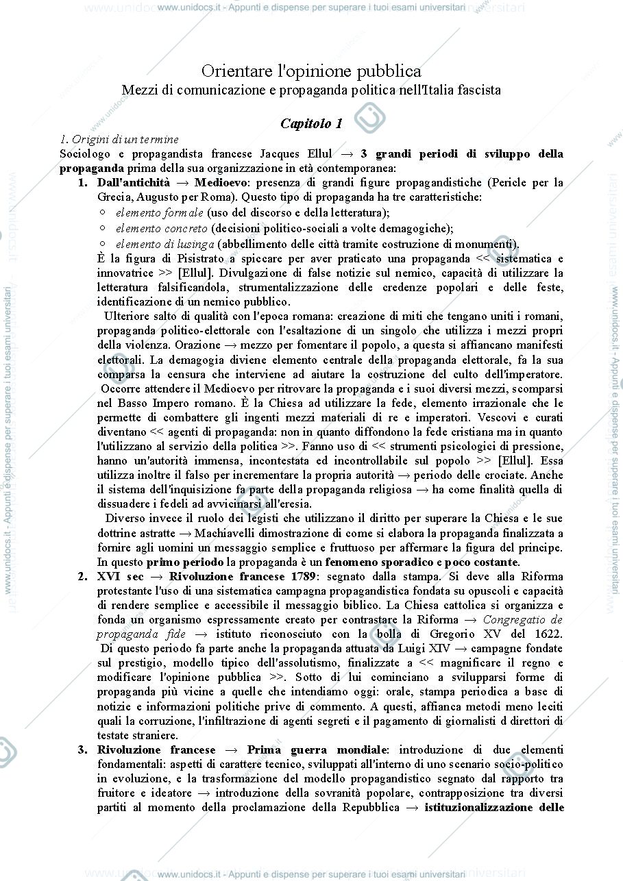 Anteprima pagina 1 — Orientare l'opinione pubblica