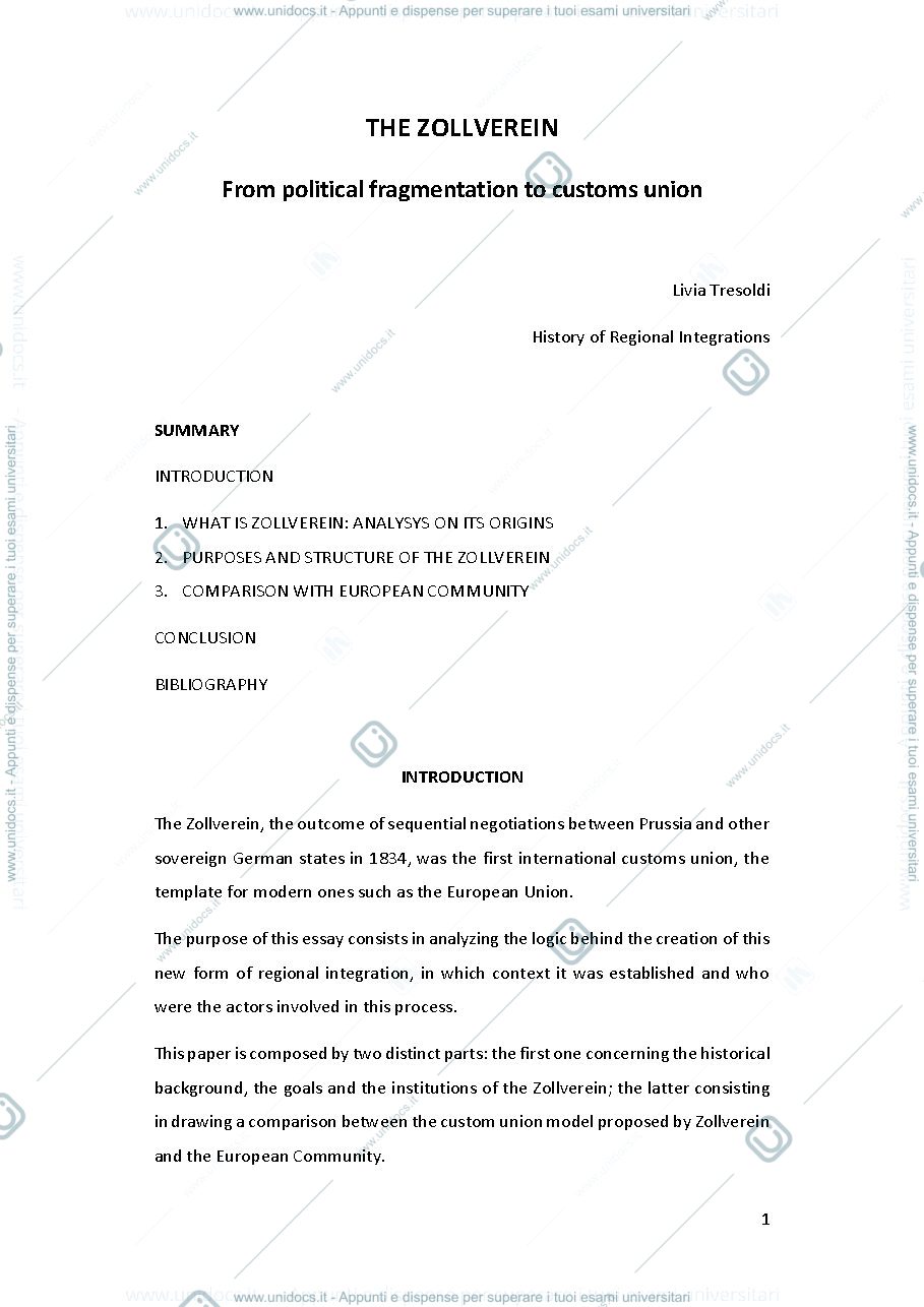 Anteprima pagina 1 — Zollverein History 