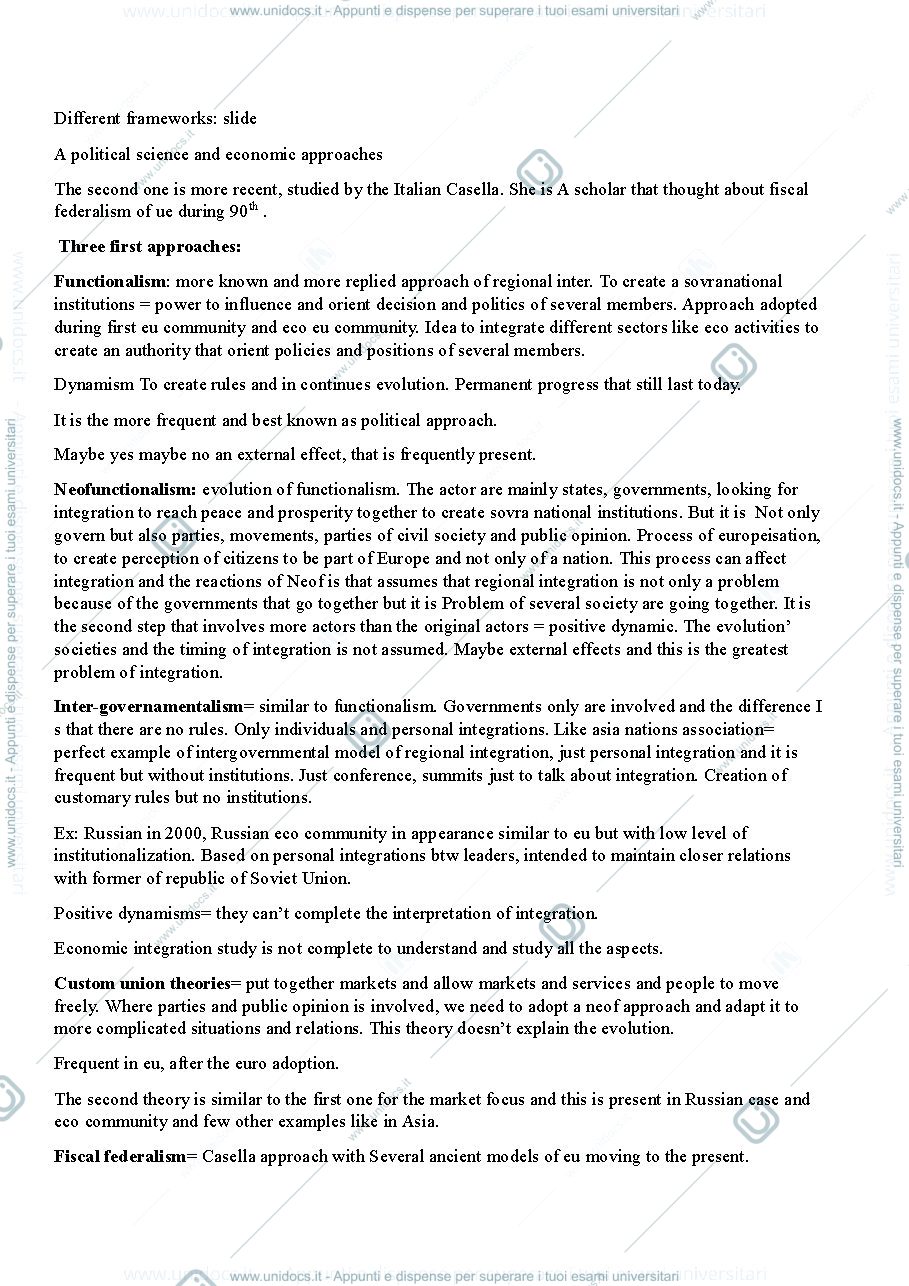 Anteprima pagina 2 — history of regional integration 
