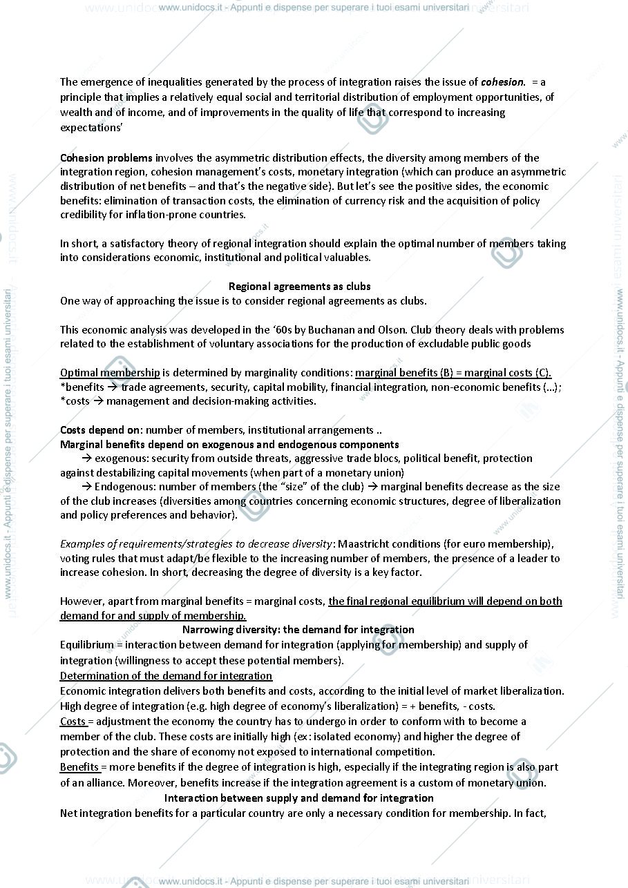 Anteprima pagina 4 — European union and new regionalism