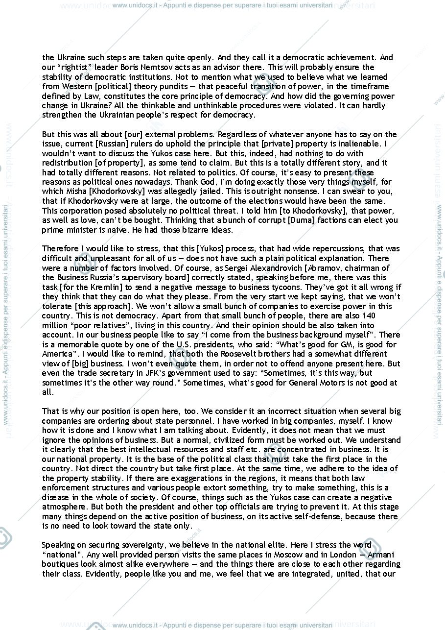 Anteprima pagina 2 — Vladislav Surkov's Secret Speech