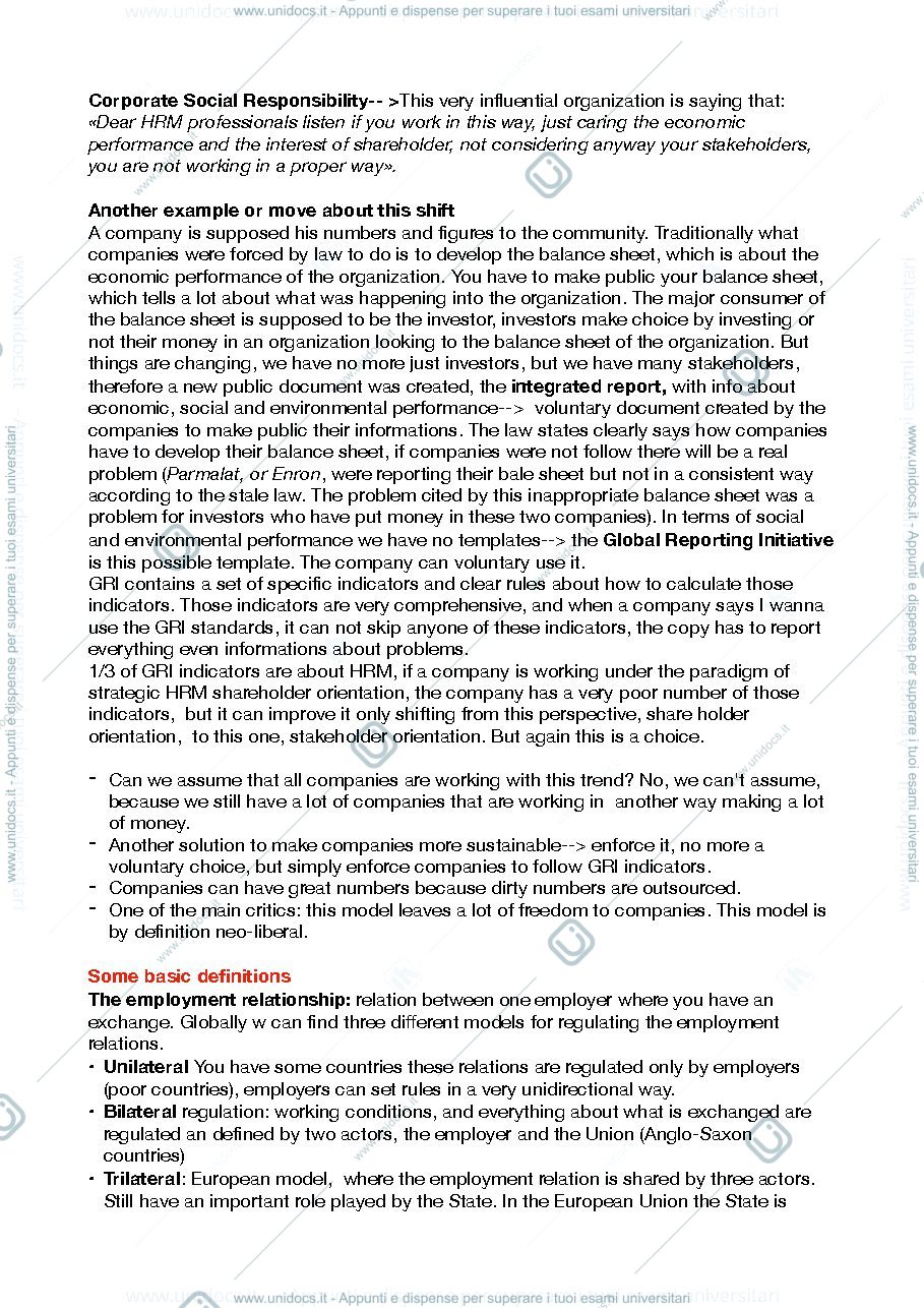 Anteprima pagina 4 — Appunti HRM